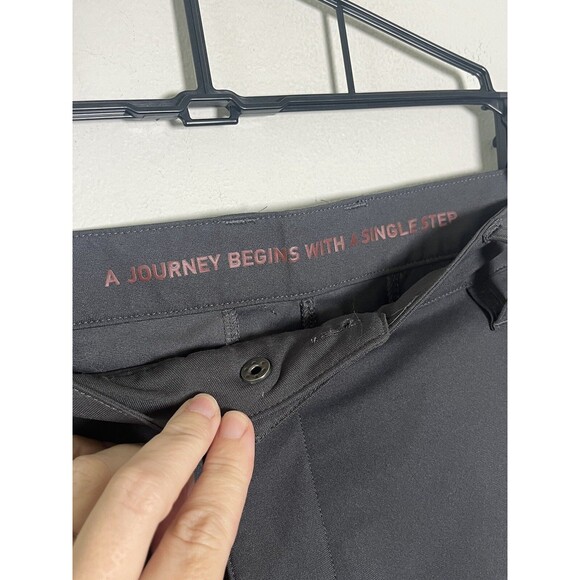 Rhone Pants Men's 40 Tall City Reflective Pant Gray Polyester Commuter 40x32 - Picture 3 of 8